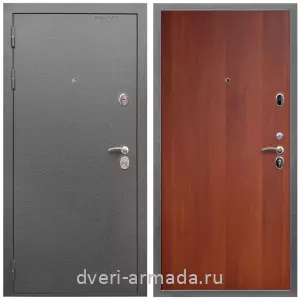 Красивые входные двери, Дверь входная Армада Оптима Антик серебро / МДФ 6 мм ПЭ Итальянский орех