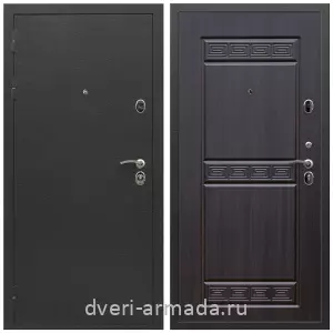 Черные входные двери, Металлическая дверь входная Армада Престиж Черный шелк / МДФ 10 мм ФЛ-242 Эковенге