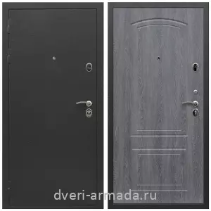 Входные двери хай-тек, Дверь входная Армада Престиж Черный шелк / МДФ 6 мм ФЛ-138 Дуб Филадельфия графит