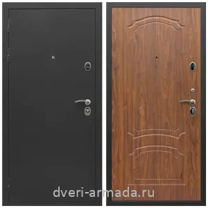 Черные входные двери, Металлическая дверь входная Армада Престиж Черный шелк / МДФ 16 мм ФЛ-140 Мореная береза