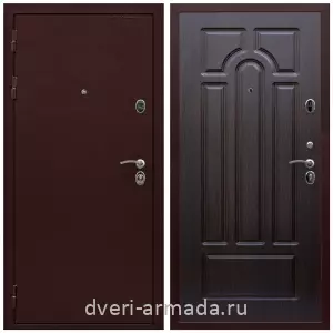 Входные двери классика, Дверь входная Армада Престиж Антик медь / МДФ 6 мм ФЛ-58 Венге