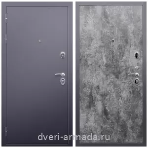 Входные двери 960х2050, Дверь входная металлическая взломостойкая Армада Люкс Антик серебро / МДФ 6 мм ПЭ Цемент темный