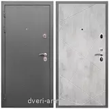 Дверь входная Армада Оптима Антик серебро / МДФ 10 мм ФЛ-291 Бетон светлый