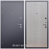 Входные двери Лондон, Дверь входная Армада Люкс Антик серебро / ФЛ-140 Дуб беленый с хорошей шумоизоляцией квартирная