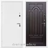 Дверь входная Армада Оптима Белая шагрень / МДФ 6 мм ФЛ-58 Венге